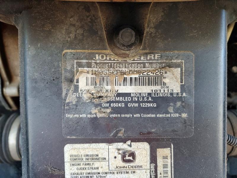 2013 John Deere XUV550 S4 Utility Vehicle