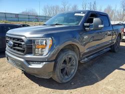 Salvage trucks for sale at Davison, MI auction: 2021 Ford F150 Supercrew