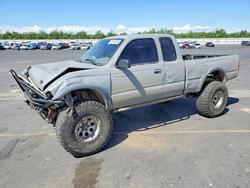 Salvage cars for sale from Copart Fresno, CA: 2001 Toyota Tacoma V6