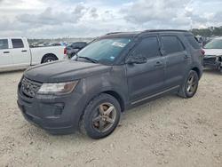 Ford salvage cars for sale: 2018 Ford Explorer xlt