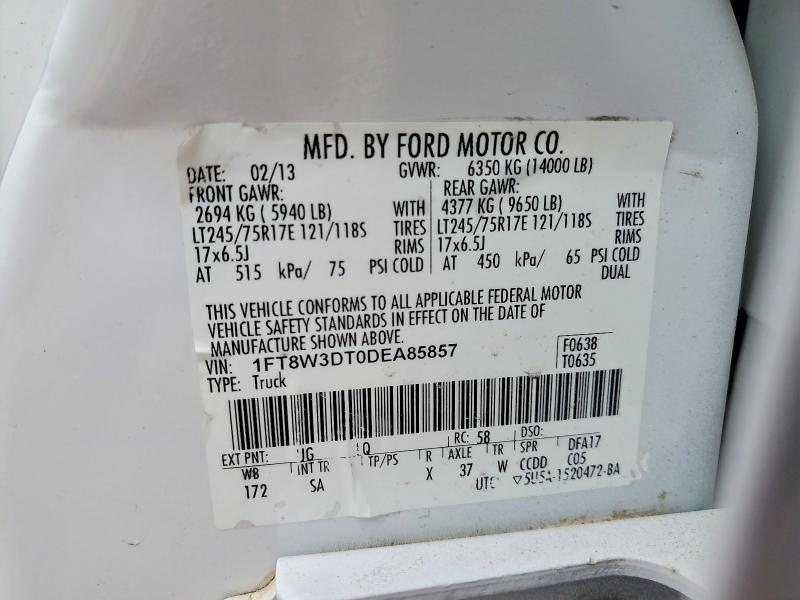 2013 Ford F350 Super Duty