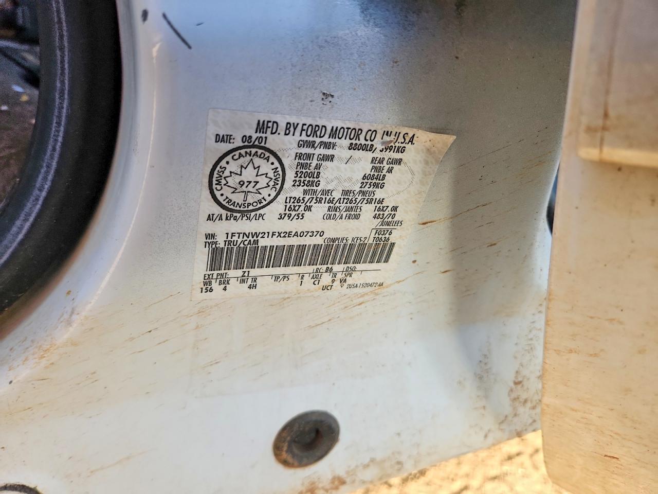 2002 Ford F250 Super Duty