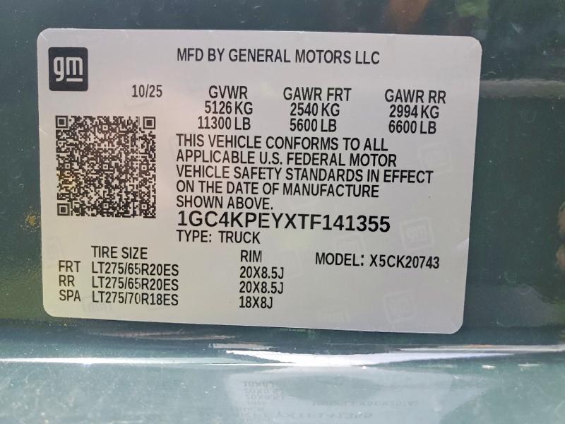 2026 Chevrolet Silverado K2500 Heavy Duty LTZ