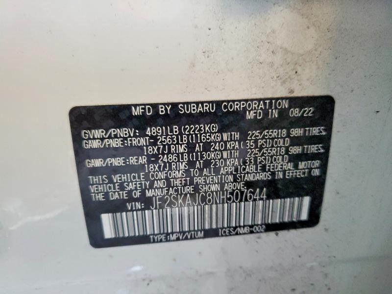 2022 Subaru Forester Sport