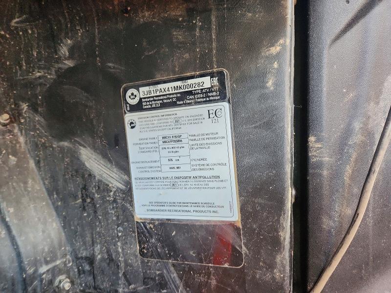 2021 Can-Am Maverick Sport Utility Vehicle