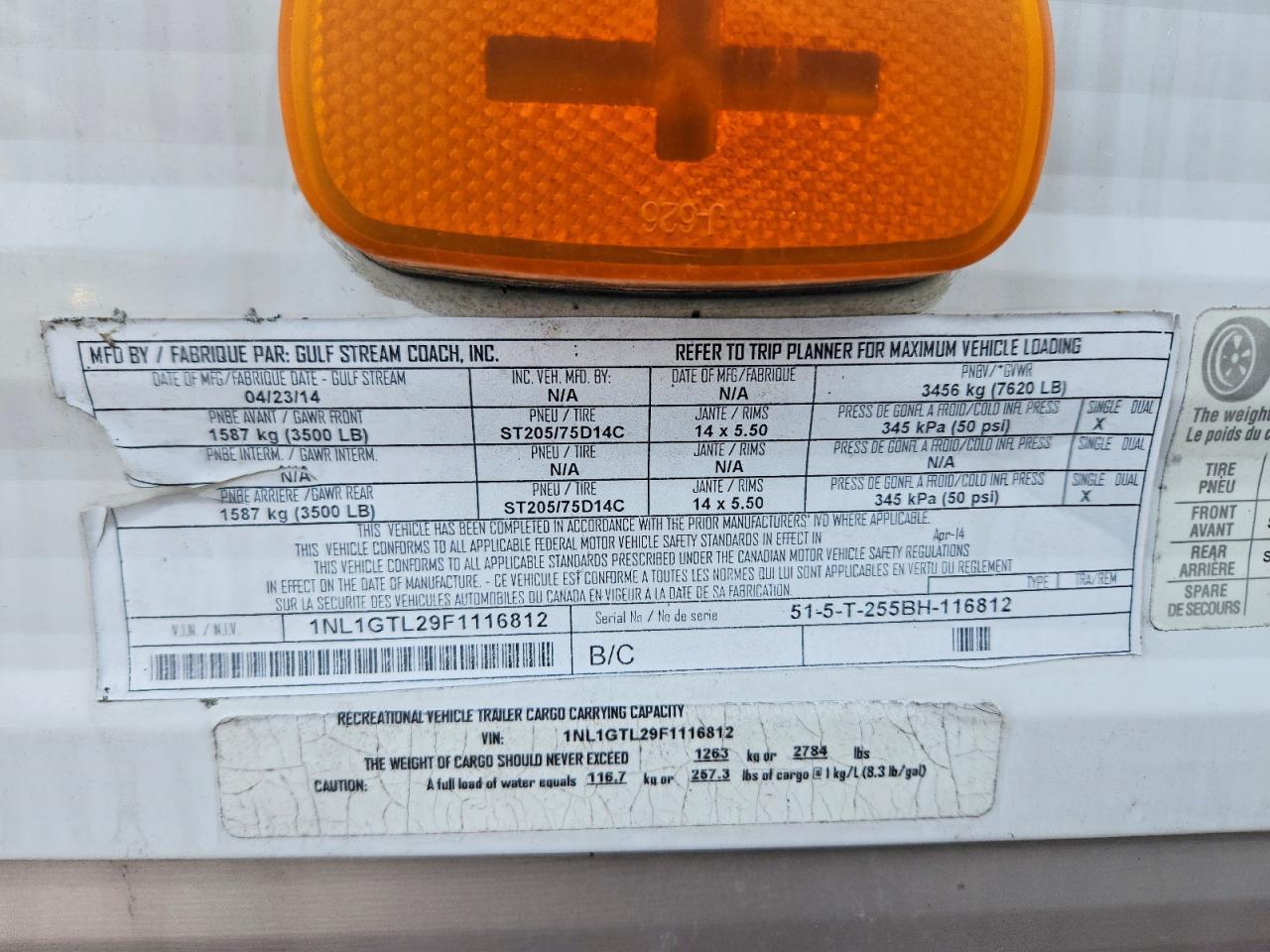 2015 Gulf Stream Conquest Camper