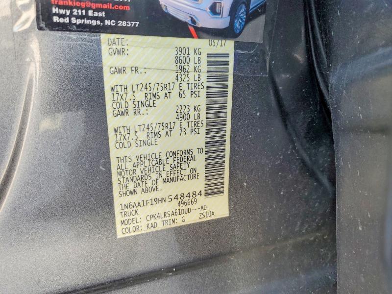 2017 Nissan Titan XD S