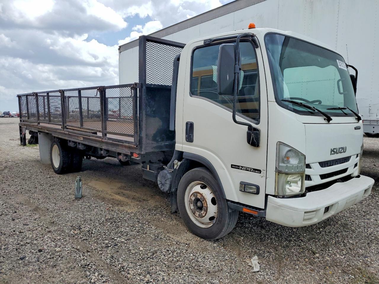 2016 Isuzu NPR HD Flatbed Truck