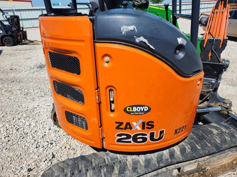 2021 Hitachi ZX26U-5N Mini Excavator