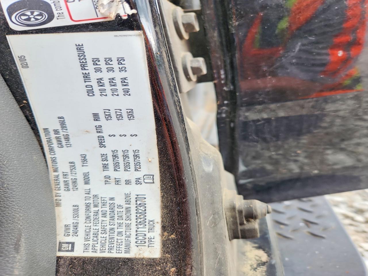 2005 Chev Colorado