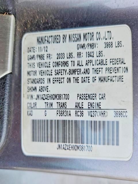 2013 Nissan 370z Base