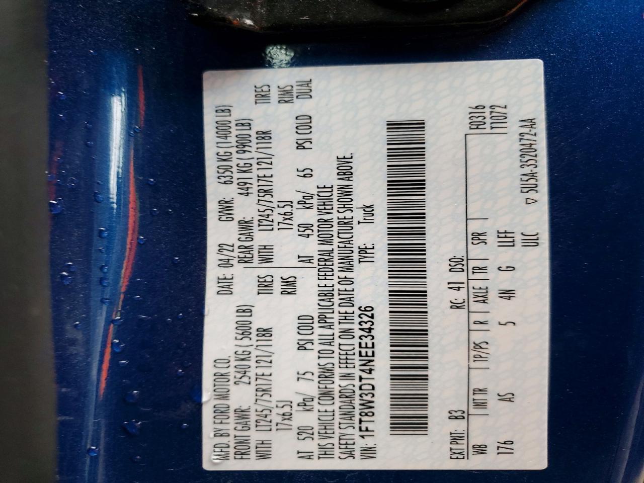 2022 Ford F350 Super Duty