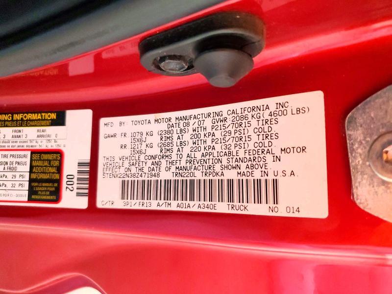 2008 Toyota Tacoma Base