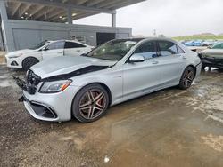Mercedes-Benz S-class Vehiculos salvage en venta: 2018 Mercedes-Benz S 63 amg 4matic