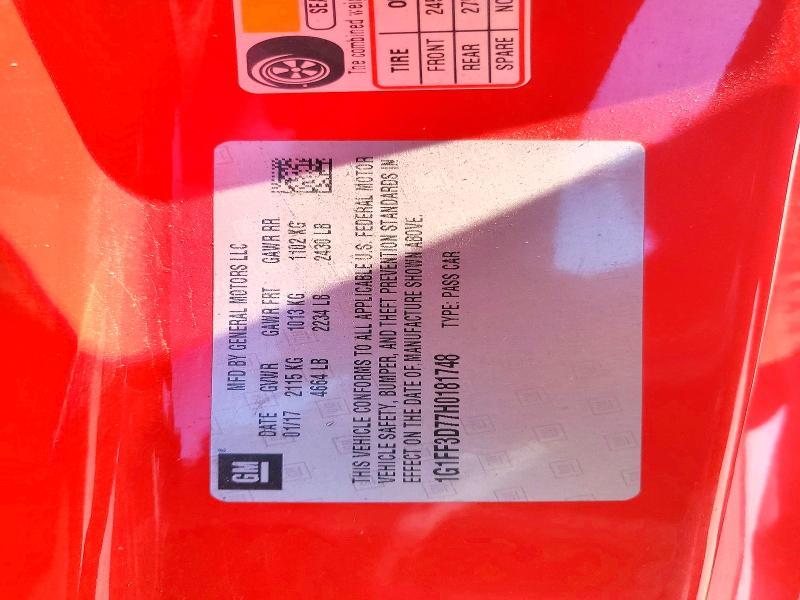 2017 Chevrolet Camaro ss