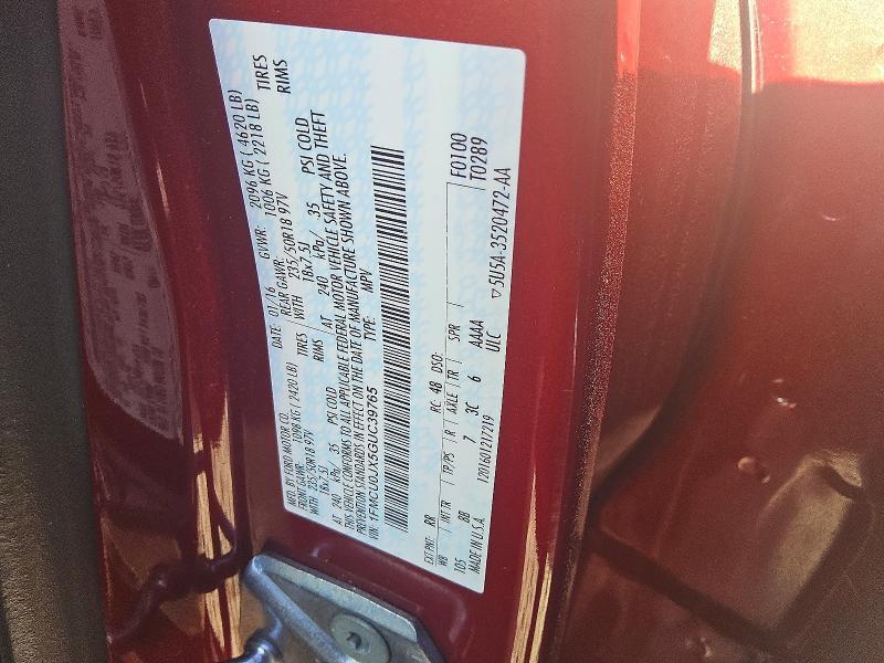 2016 Ford Escape Titanium