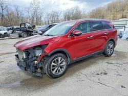 KIA salvage cars for sale: 2019 KIA Sorento ex V6