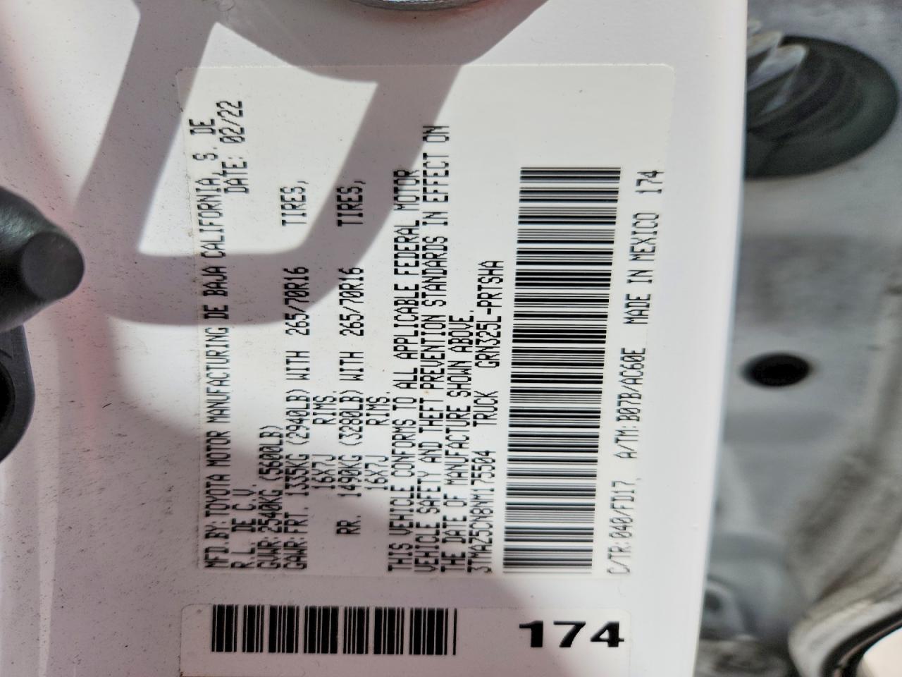 2022 Toyota Tacoma TRD OFF-Road