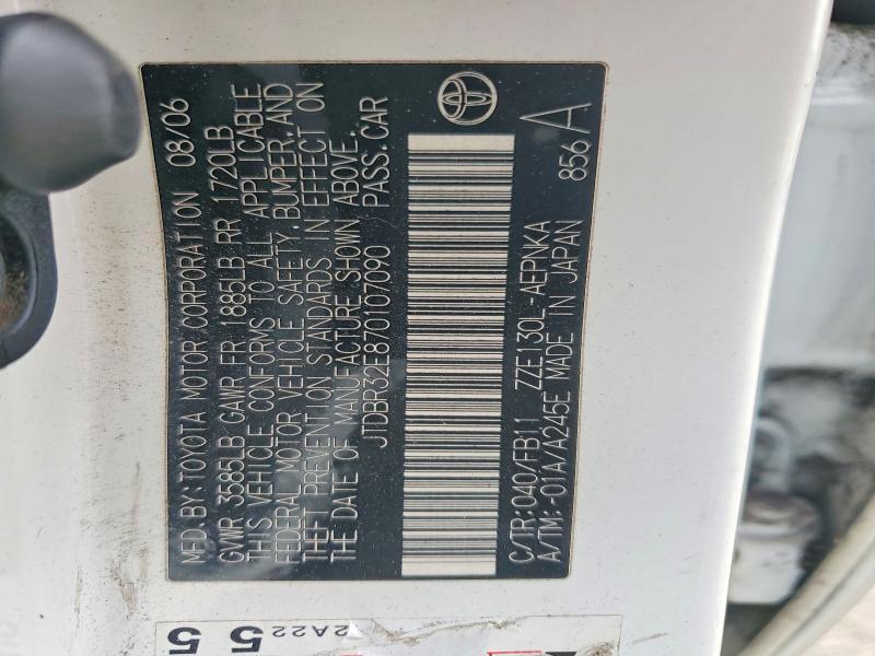 2007 Toyota Corolla le