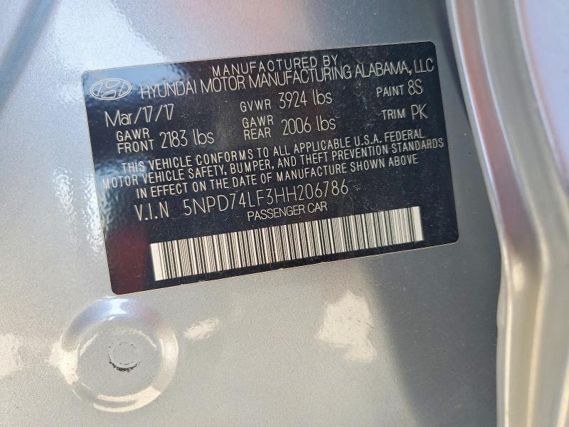2017 Hyundai Elantra se