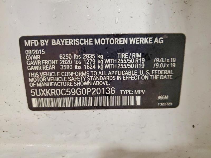 2016 BMW X5 Xdrive35i