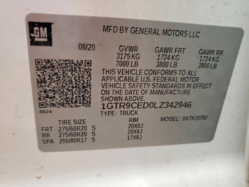 2020 GMC Sierra K1500 Elevation