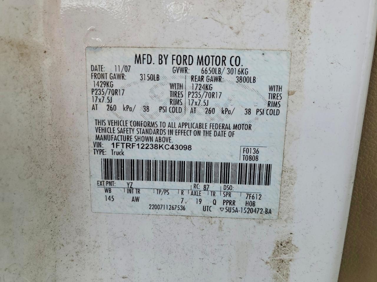 2008 Ford F-150