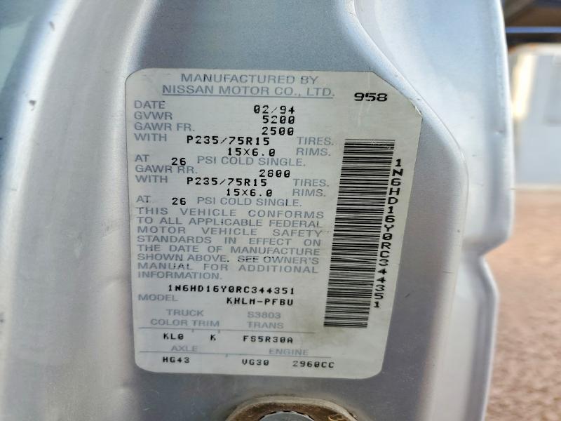 1994 Niss Truck XE V6