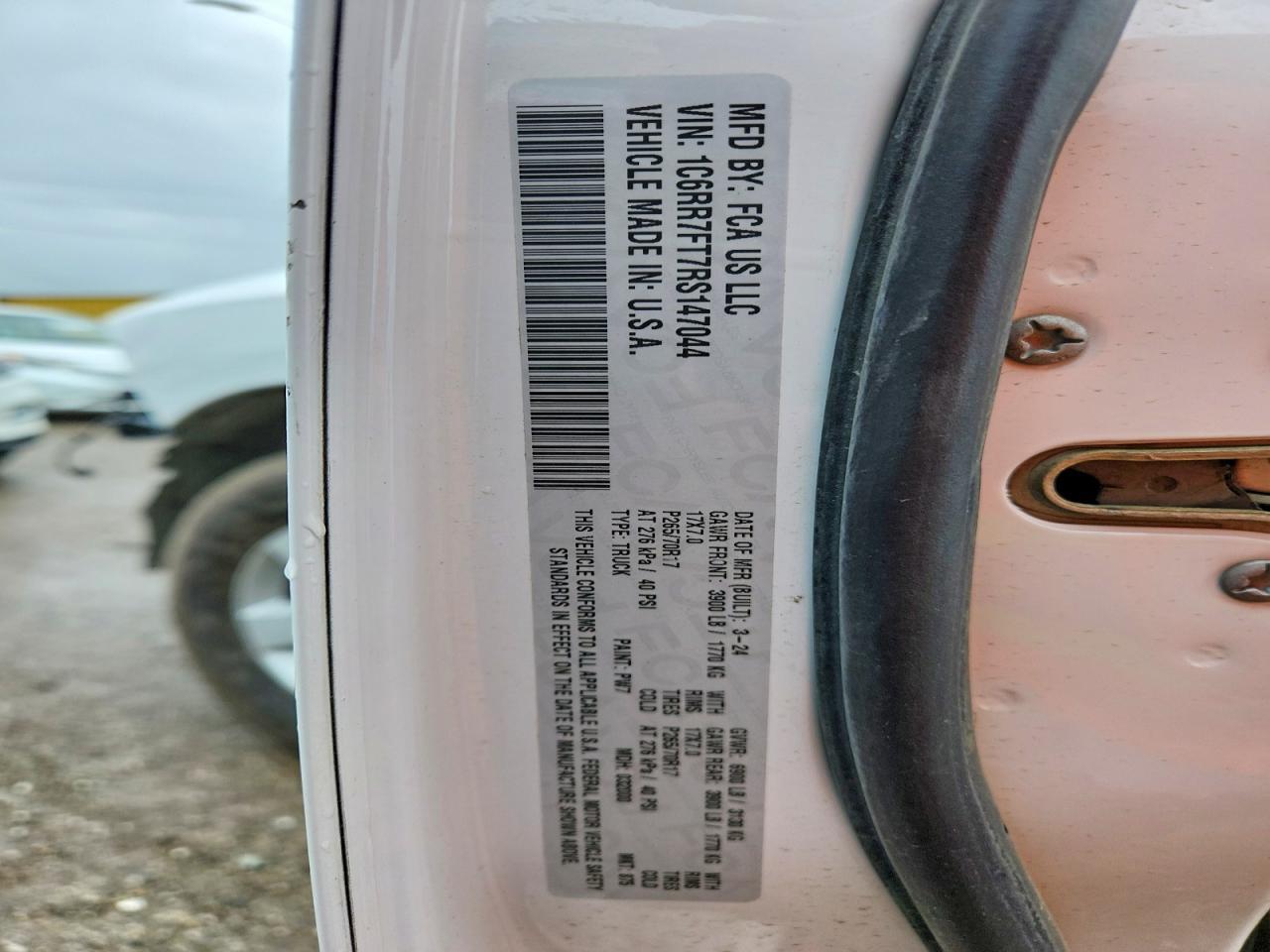 2024 Dodge RAM 1500 Classic Tradesman