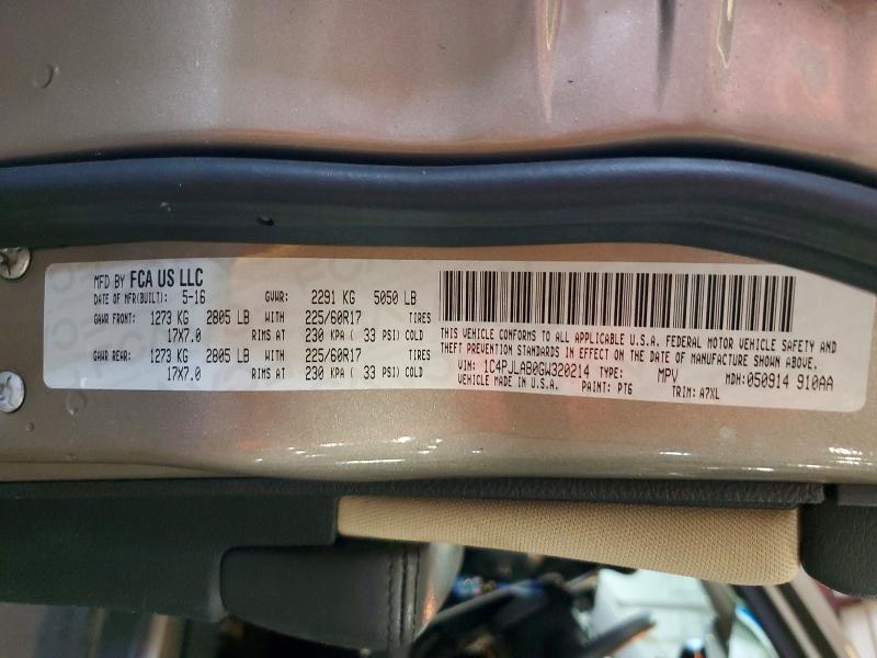 2016 Jeep Cherokee Sport