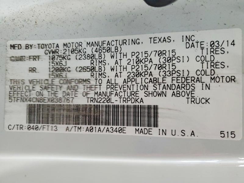 2014 Toyota Tacoma Base