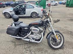 Salvage cars for sale from Copart Exeter, RI: 2014 Harley-Davidson XL883 Superlow