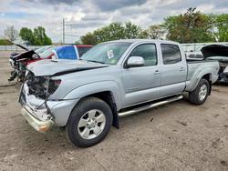 Salvage trucks for sale at Moraine, OH auction: 2013 Toyota Tacoma Double Cab Long BED