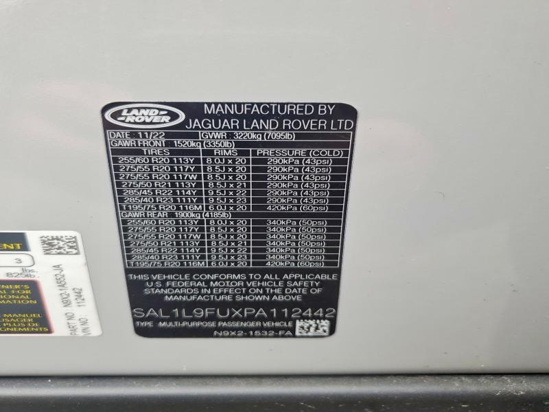 2023 Land Rover Range Rover Sport Dynamic se