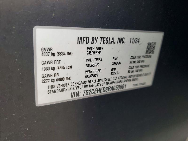 2024 Tesla Cybertruck