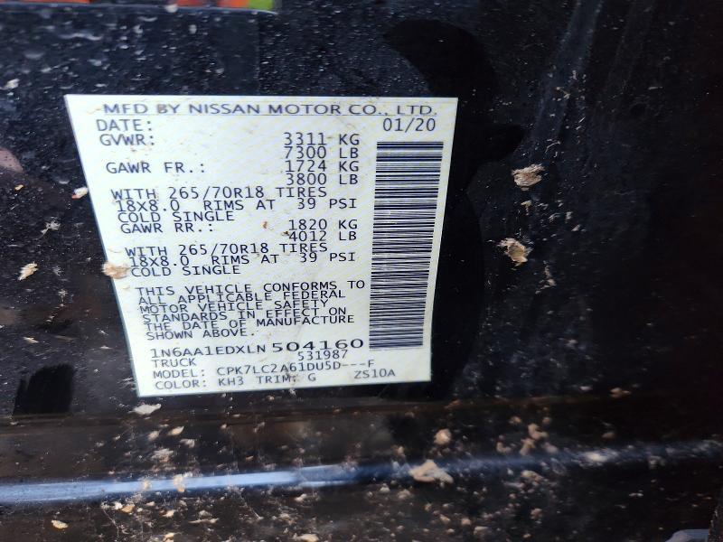 2020 Nissan Titan SV
