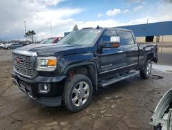 Salvage trucks for sale at Woodhaven, MI auction: 2018 GMC Sierra K2500 Denali
