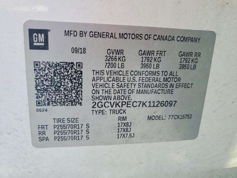 2019 Chevrolet Silverado LD K1500 LT