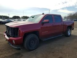 Salvage trucks for sale at East Granby, CT auction: 2018 Chevrolet Silverado K1500 LT