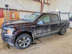 Ford salvage cars for sale: 2019 Ford F150 Supercrew