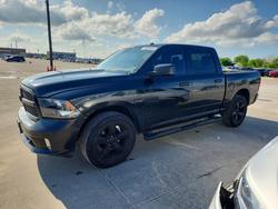 Salvage trucks for sale at Grand Prairie, TX auction: 2018 Dodge RAM 1500 ST
