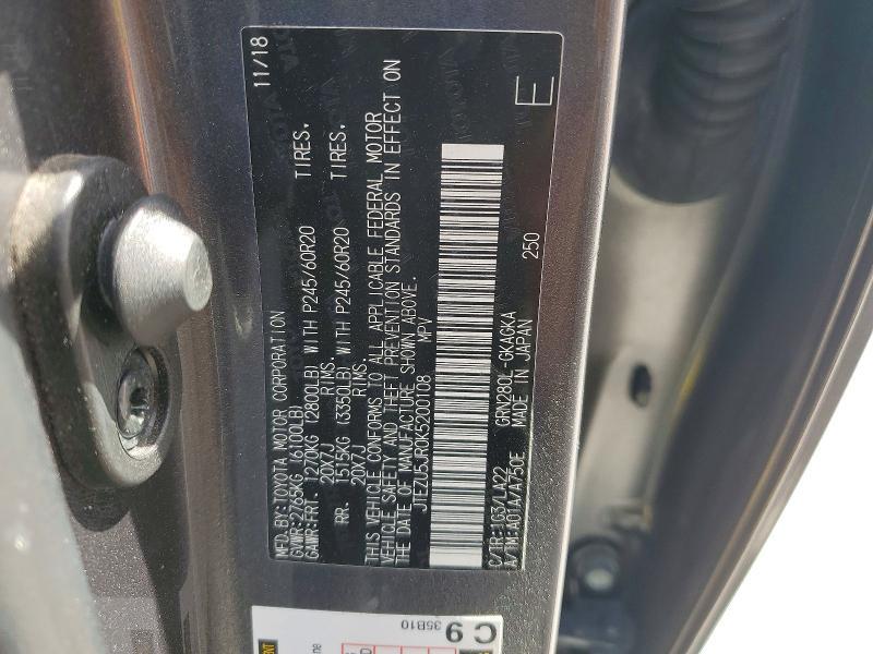 2019 Toyota 4runner SR5 Limited