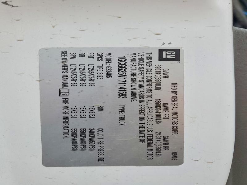 2007 Chev Express G2500