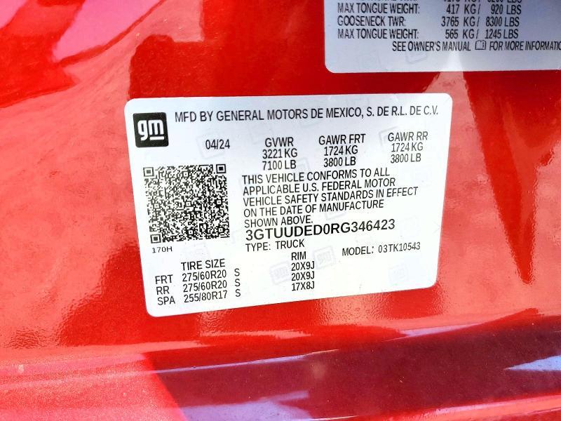 2024 GMC Sierra K1500 SLT