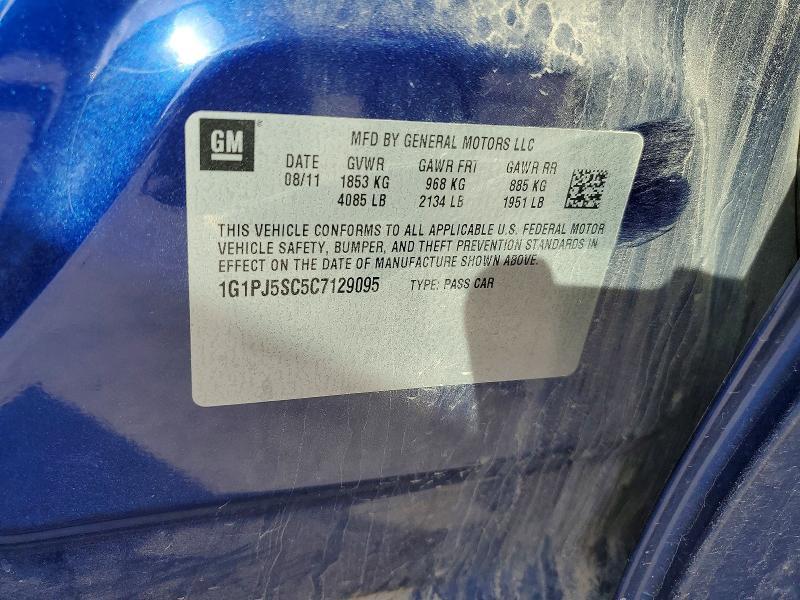 2012 Chevrolet Cruze eco