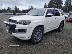 Toyota salvage cars for sale: 2017 Toyota 4runner Limited