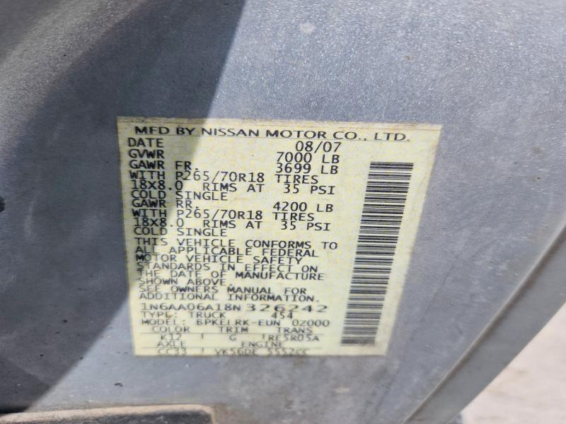 2008 Nissan Titan XE