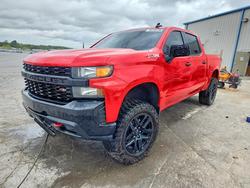 Salvage cars for sale from Copart Memphis, TN: 2021 Chevrolet Silverado K1500 Trail Boss Custom