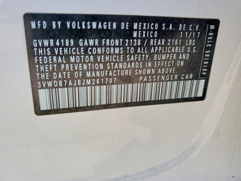 2018 Volkswagen Jetta se