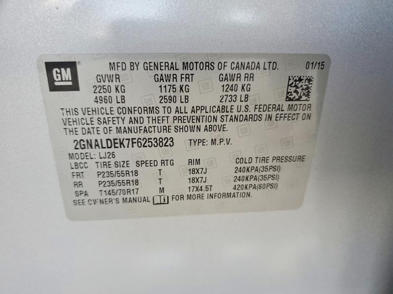 2015 Chevrolet Equinox ltz